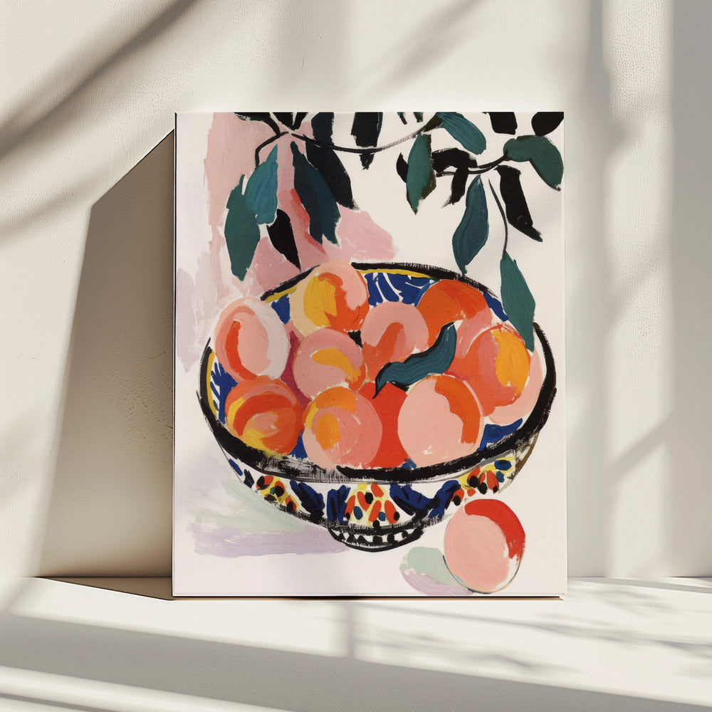 Colorful Fruit Bowl | Canvas