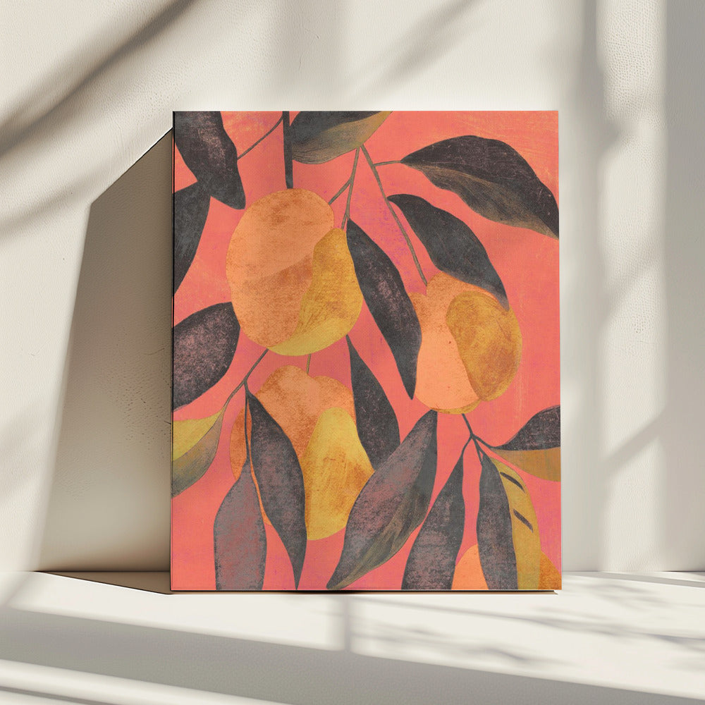 Vibrant Pear Grove | Canvas
