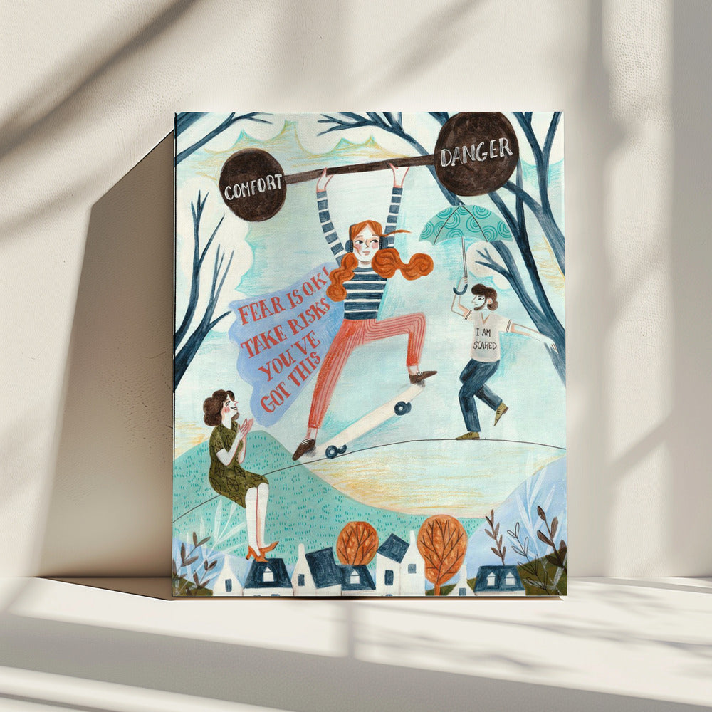 Motivational Teenager | Canvas