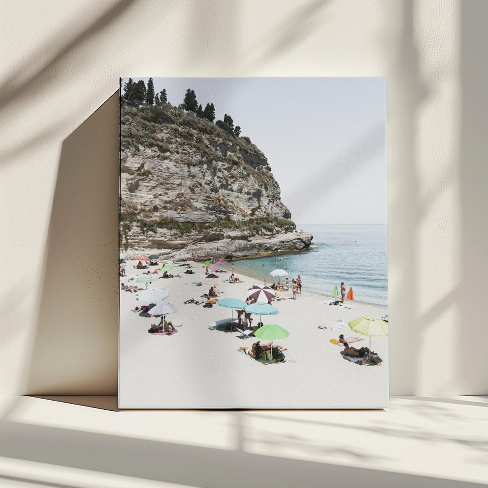 Italian beach | Canvas
