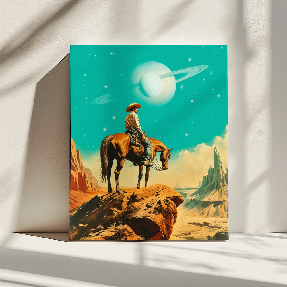 A Western Astronaut | Canvas