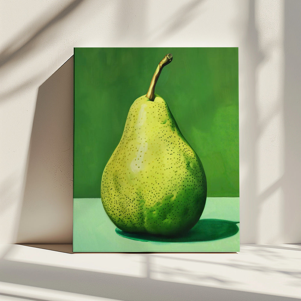Green Pear | Canvas