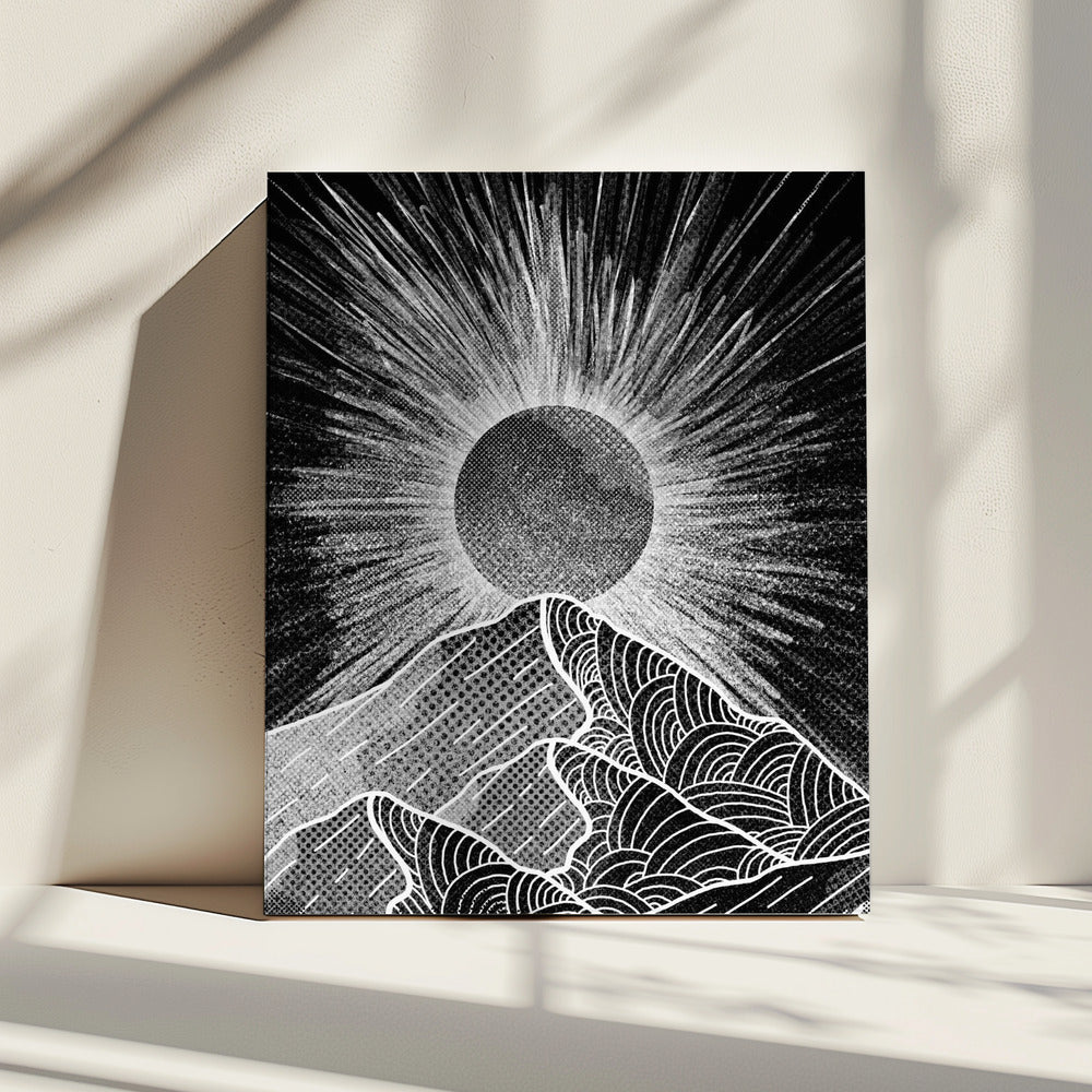 The Sunburst Peak | Canvas