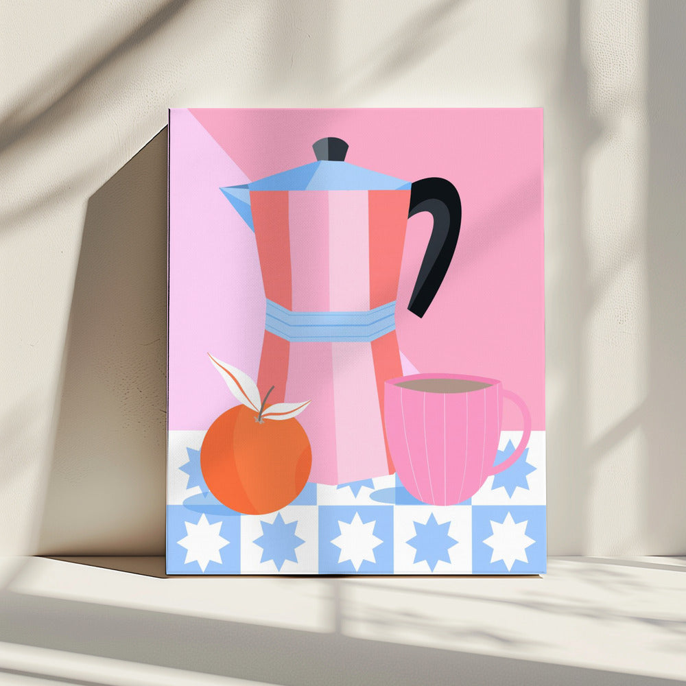 Still Life with Moka Pot | Canvas