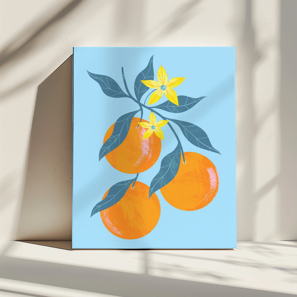 Orange Branch | Canvas
