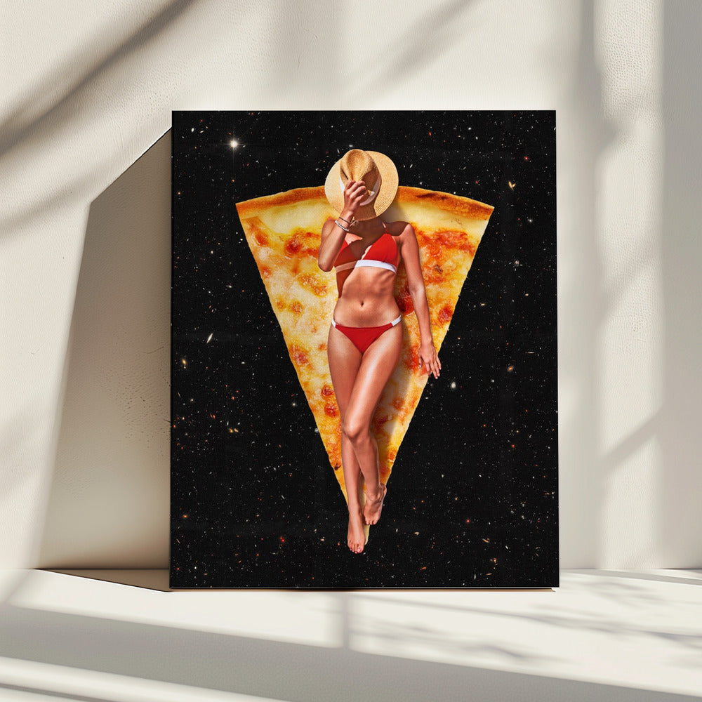 Pizza Sun Tan | Canvas
