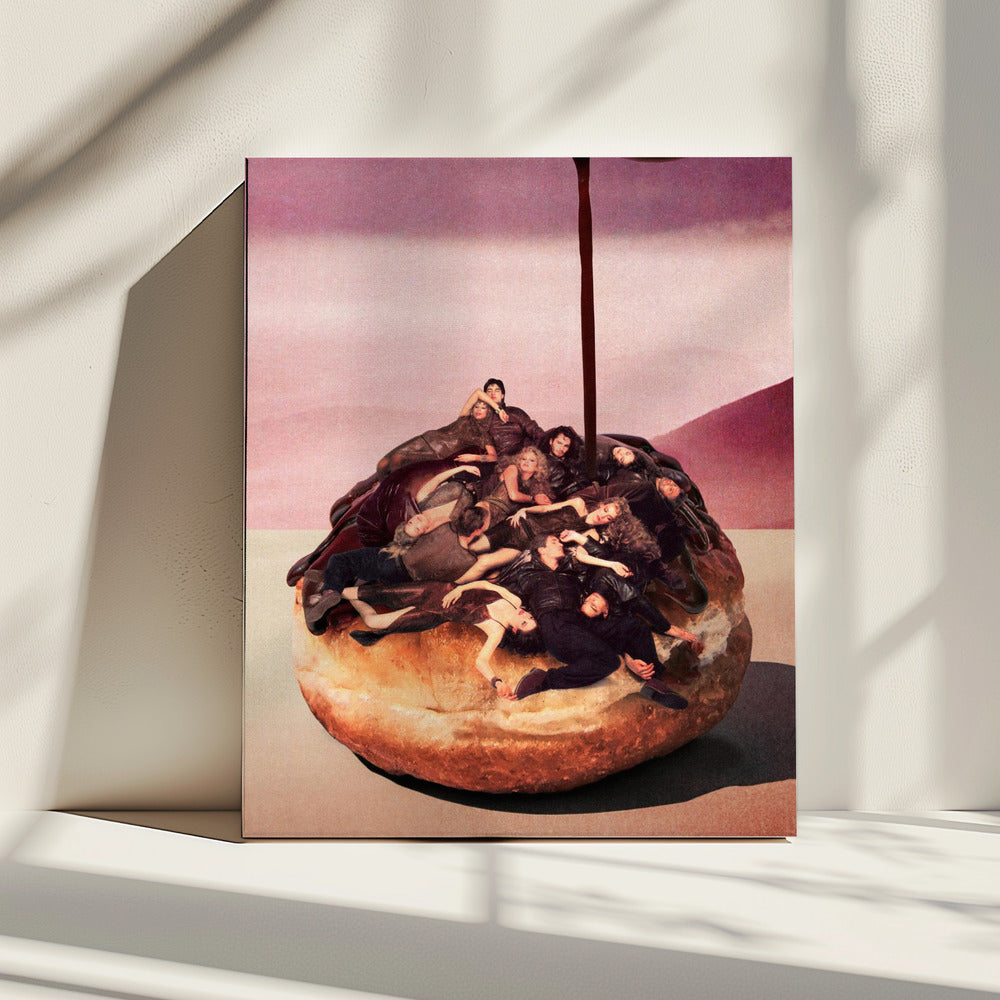 Surreal Decadent Donut | Canvas