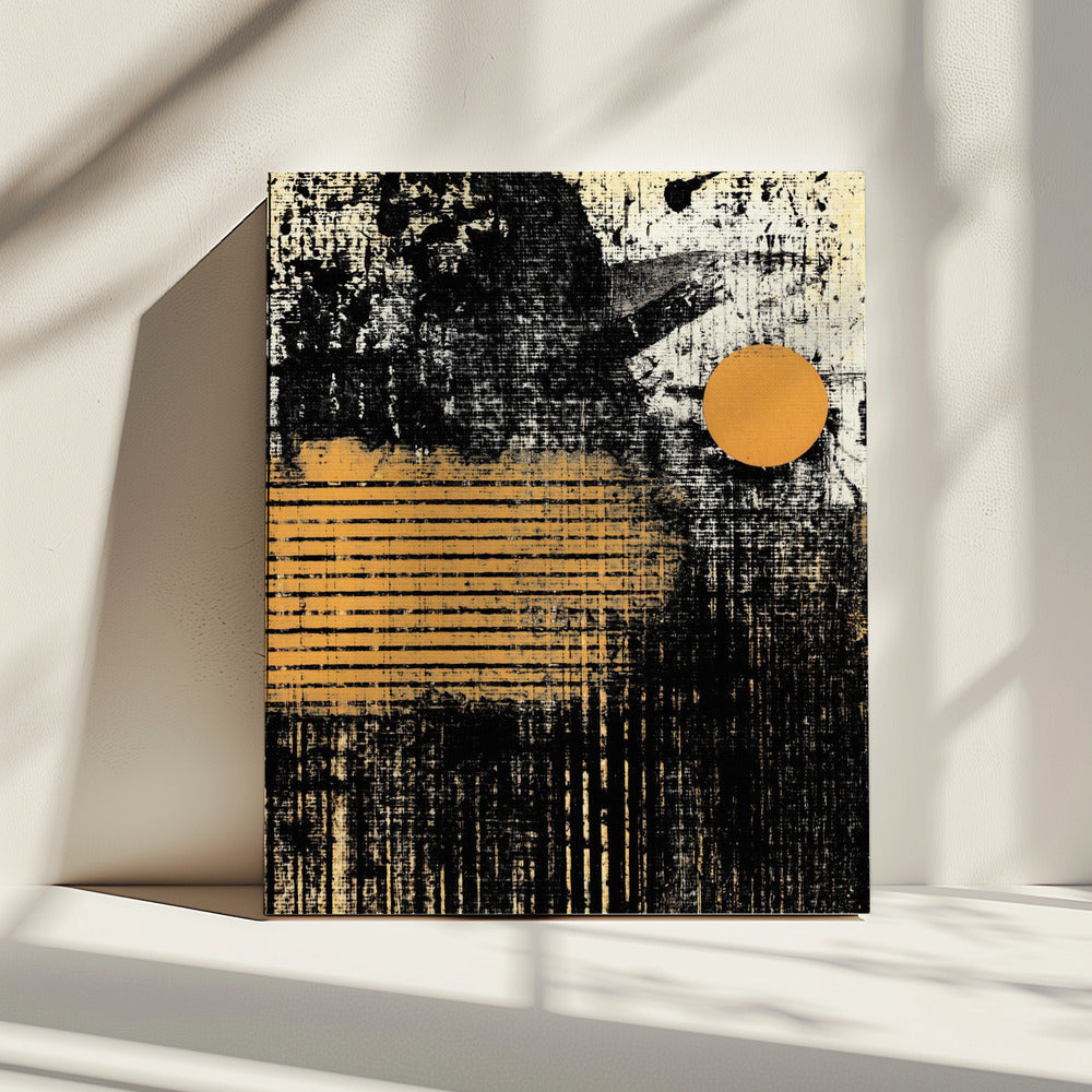 Brushstrokes With Textured Patterns | Canvas