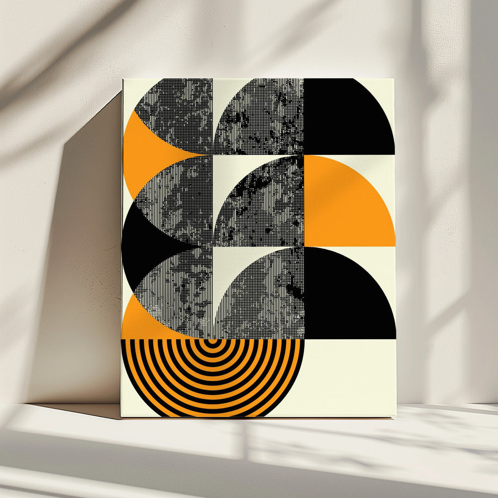 Geometric Abstraction Dynamic | Canvas