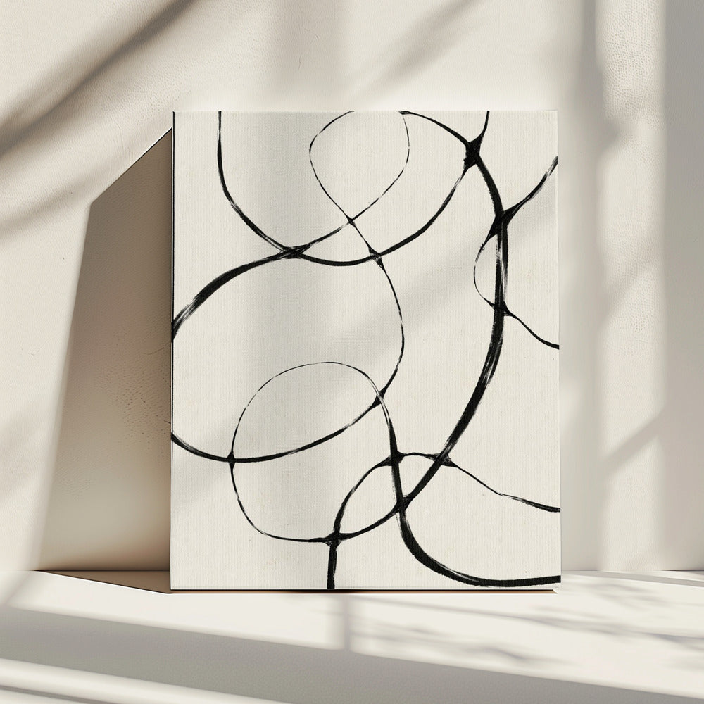 Entwined Lines | Canvas