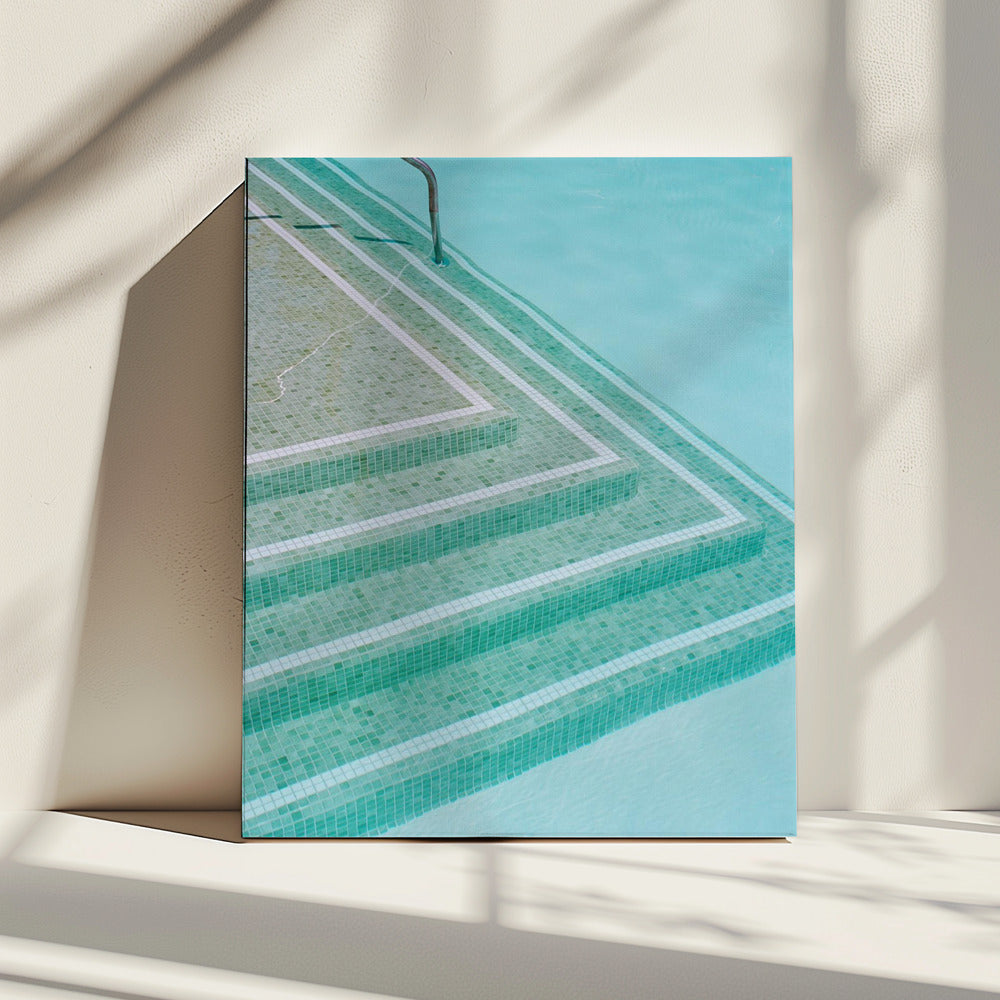 Palm Springs Pool Day II | Canvas