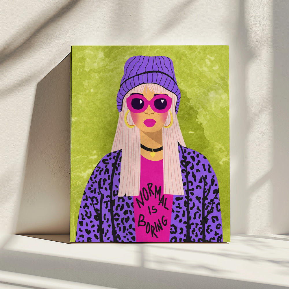 Normal is boring | Canvas
