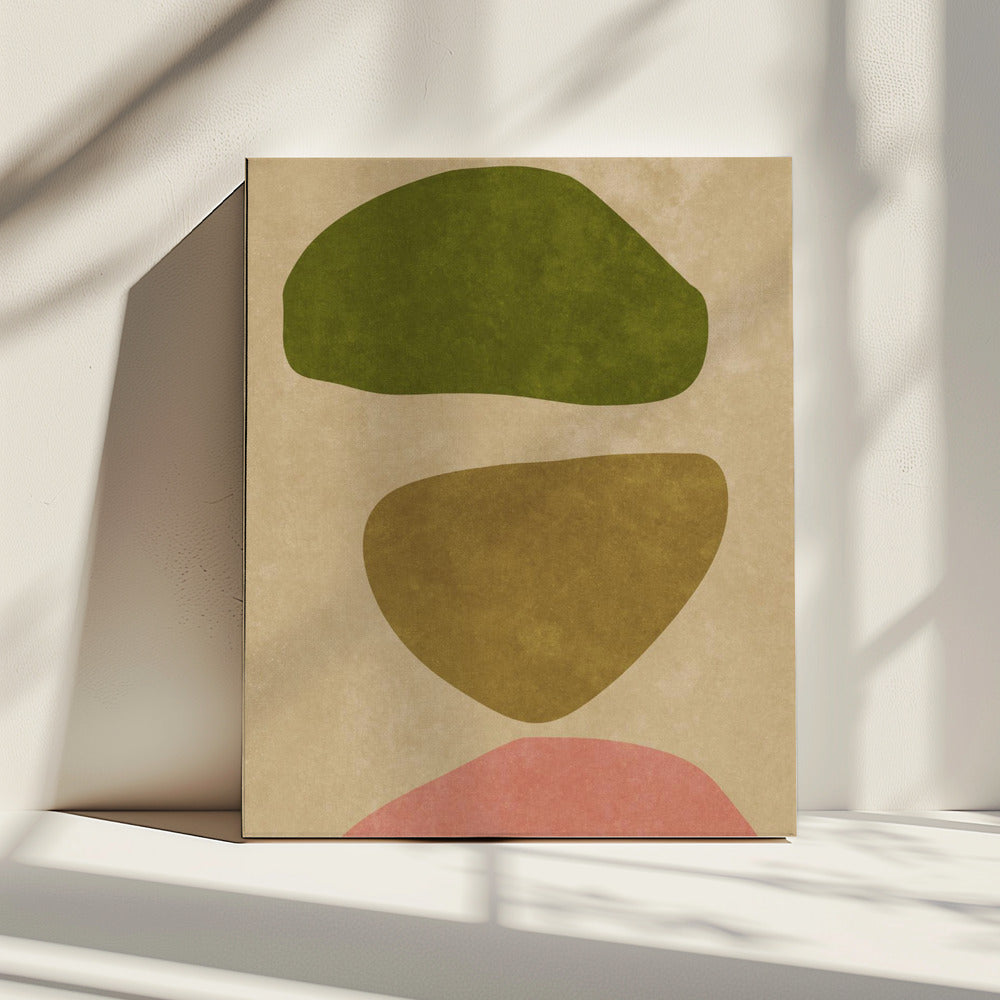 Abstract Forms Nude | Canvas