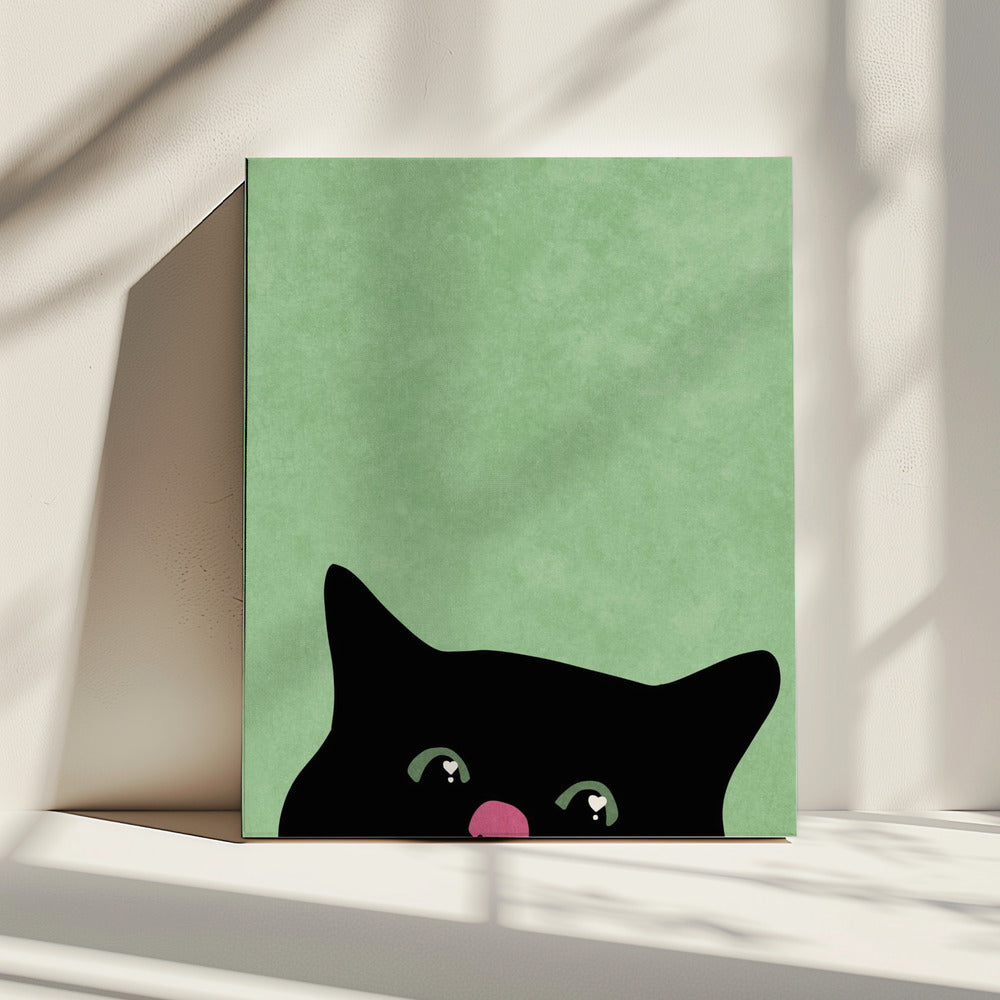 Curious cat | Canvas