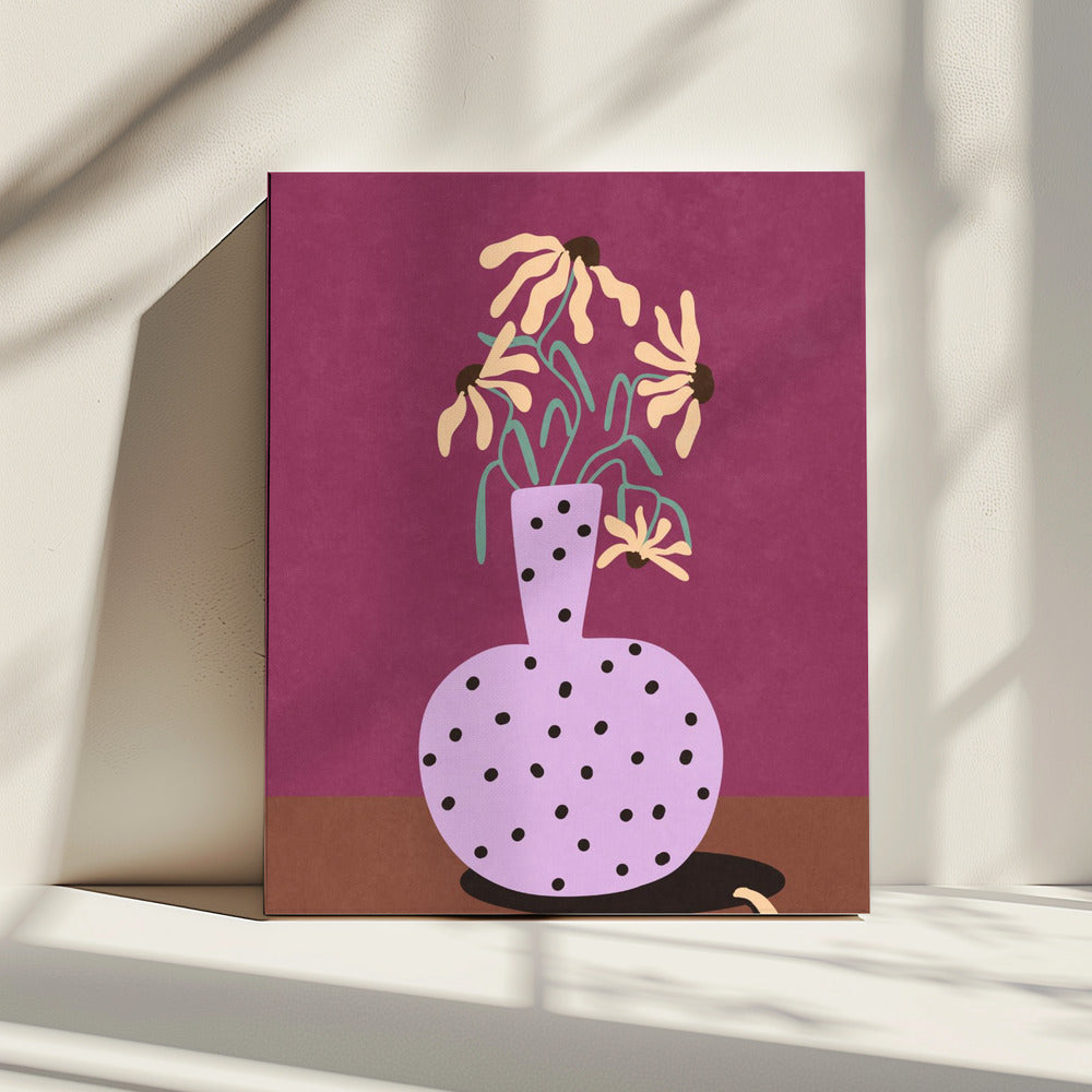 Flowers in Vase | Canvas
