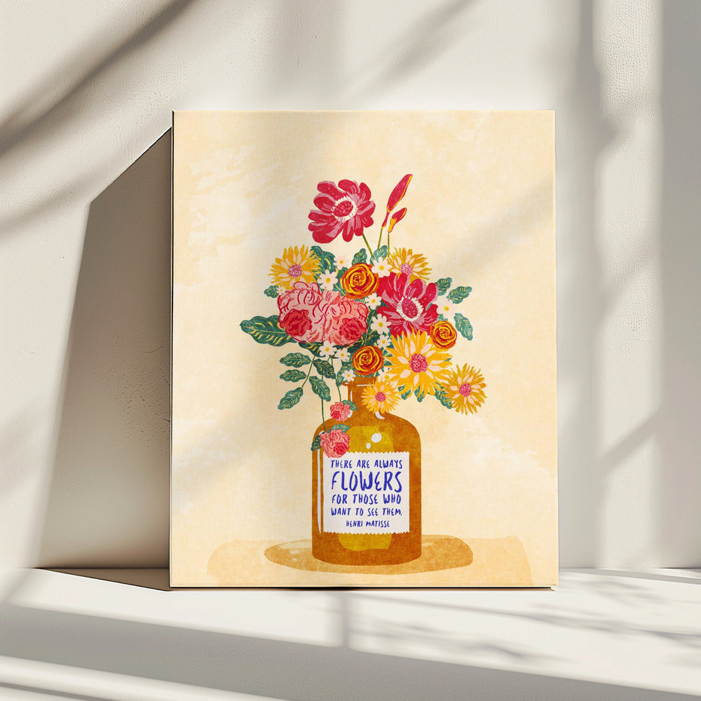 Always flowers | Canvas