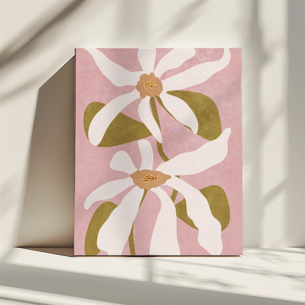 Abstract Flowers I | Canvas