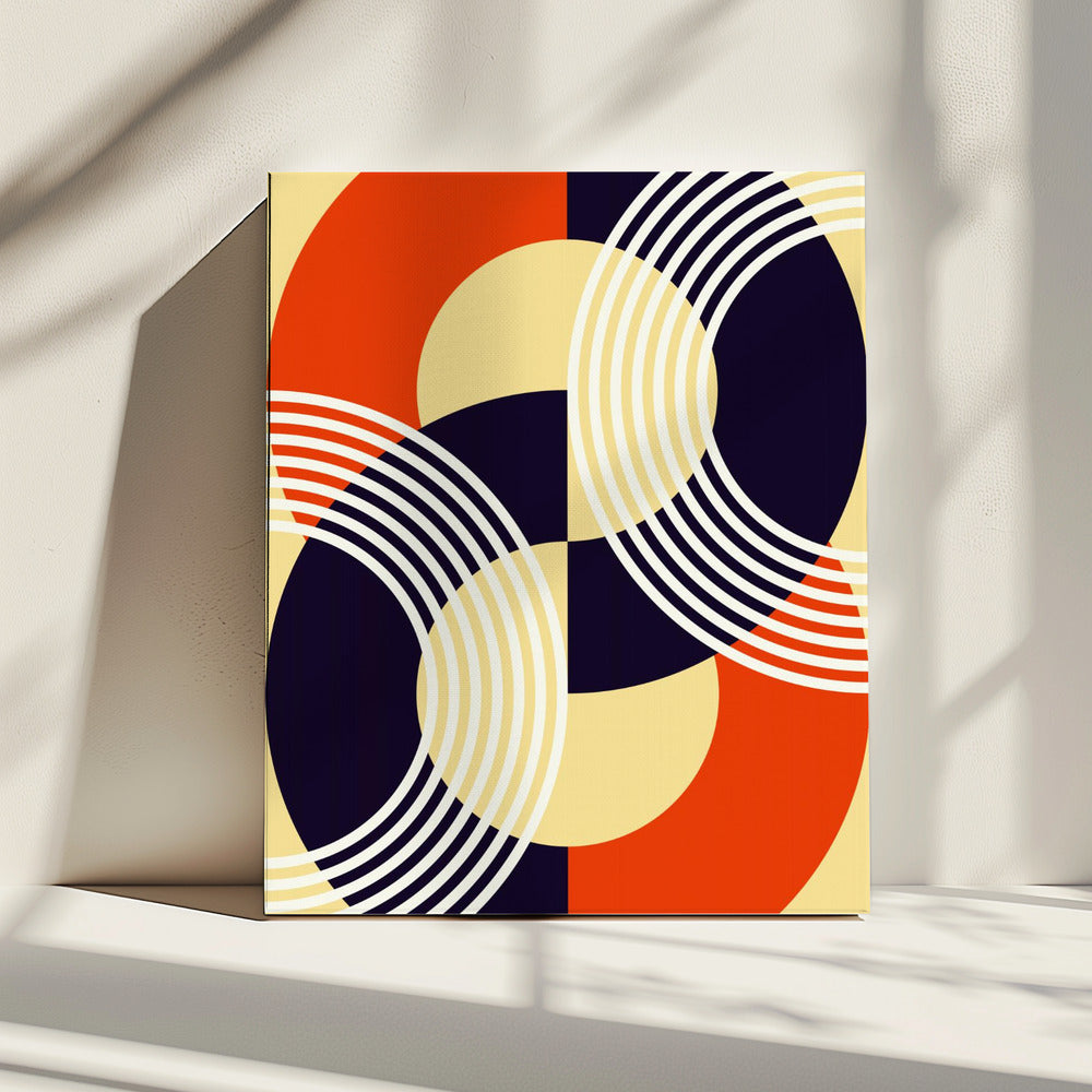 Interwoven Circles | Canvas