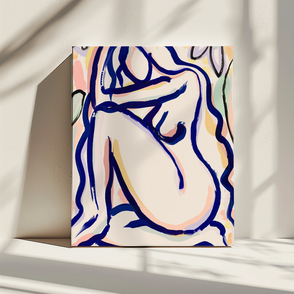 Serene Silhouette | Canvas