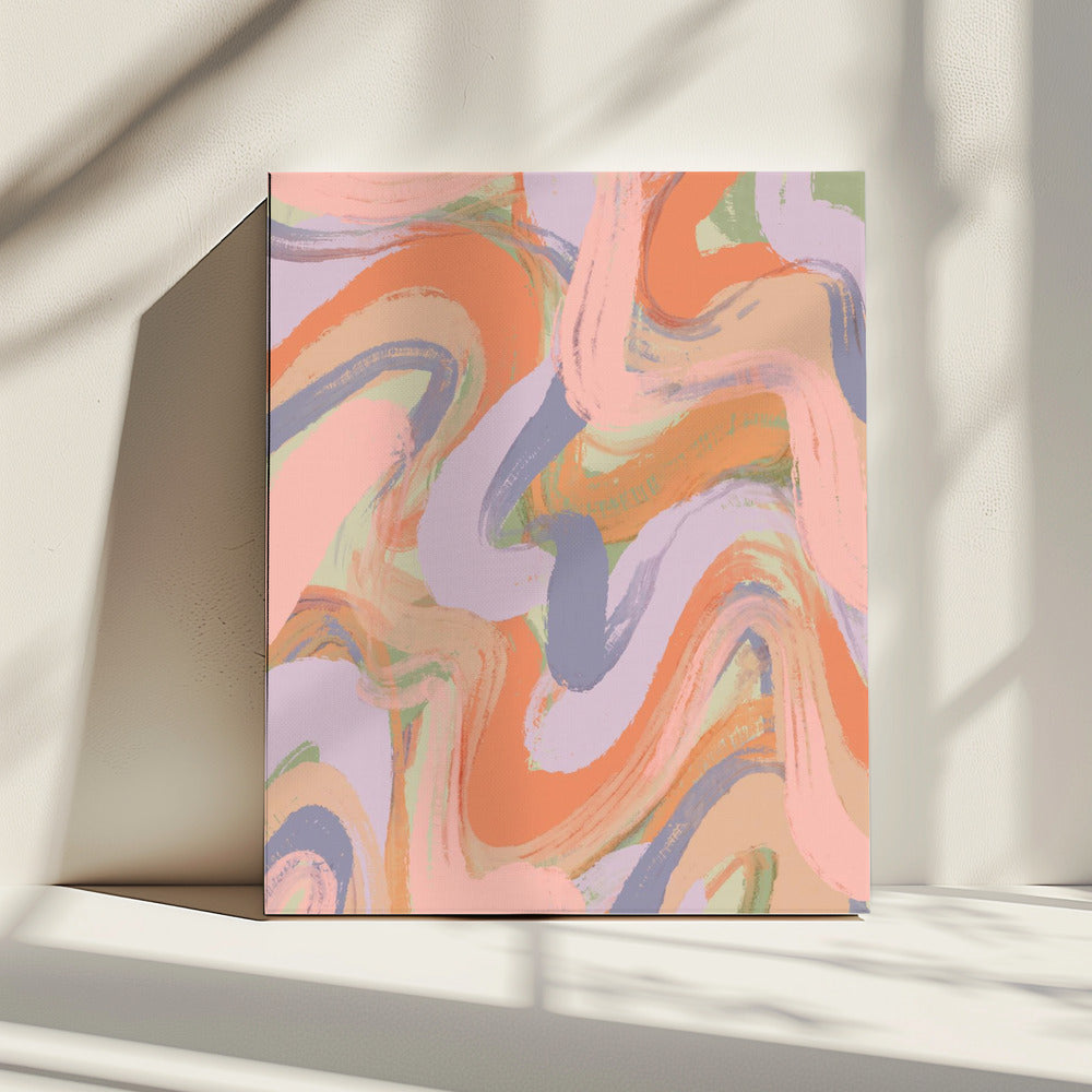 Swirling Hues | Canvas