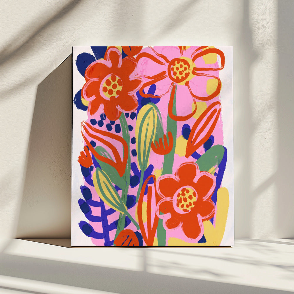 Floral Joyburst | Canvas