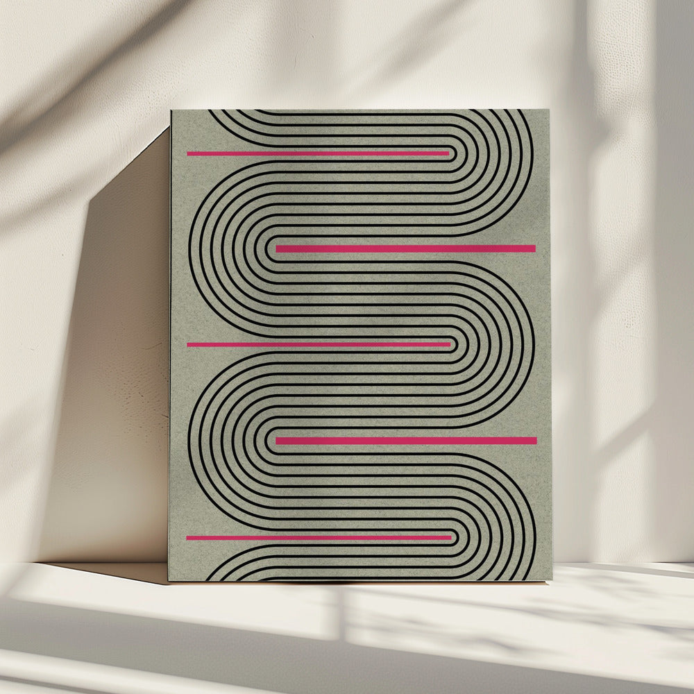 Endless Curves Maze | Canvas