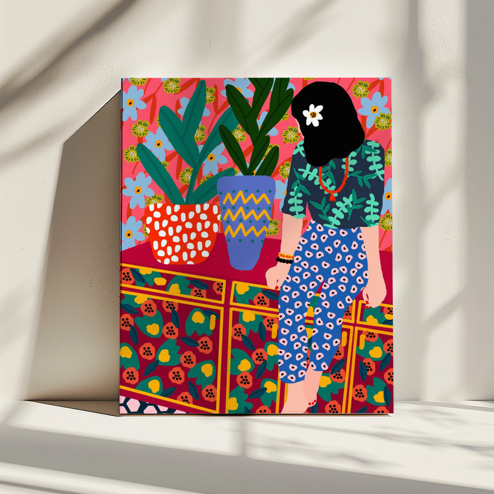 Hawaiian Girl | Canvas
