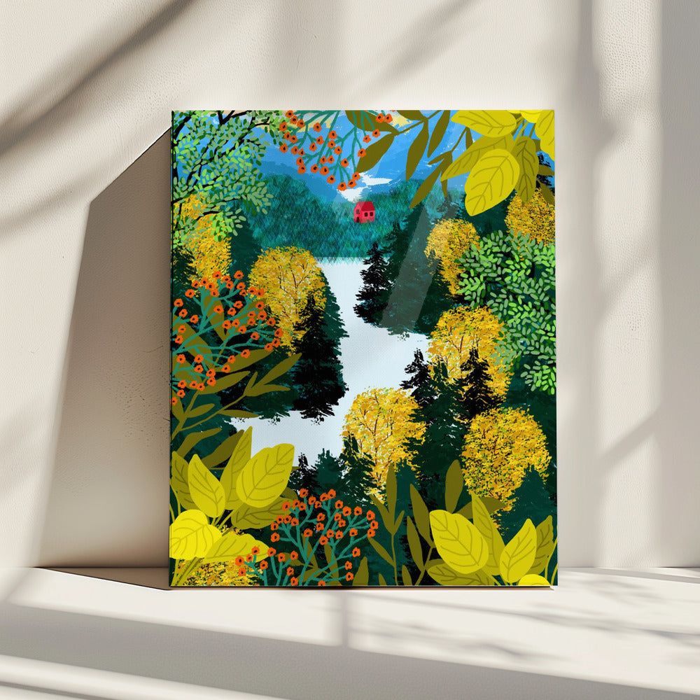 View From the Mountain | Canvas