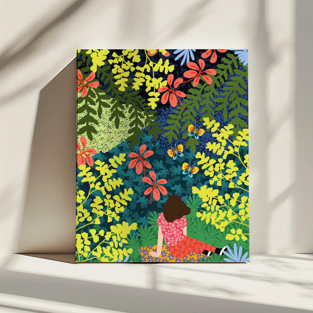 Picknic in the forest | Canvas
