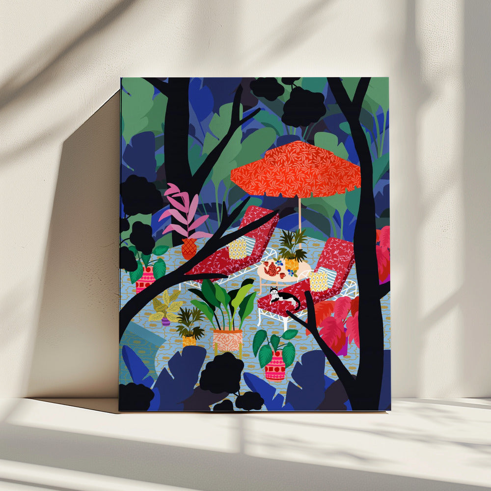 9933x14043 Din 133 Pool In the Middle of Nature | Canvas