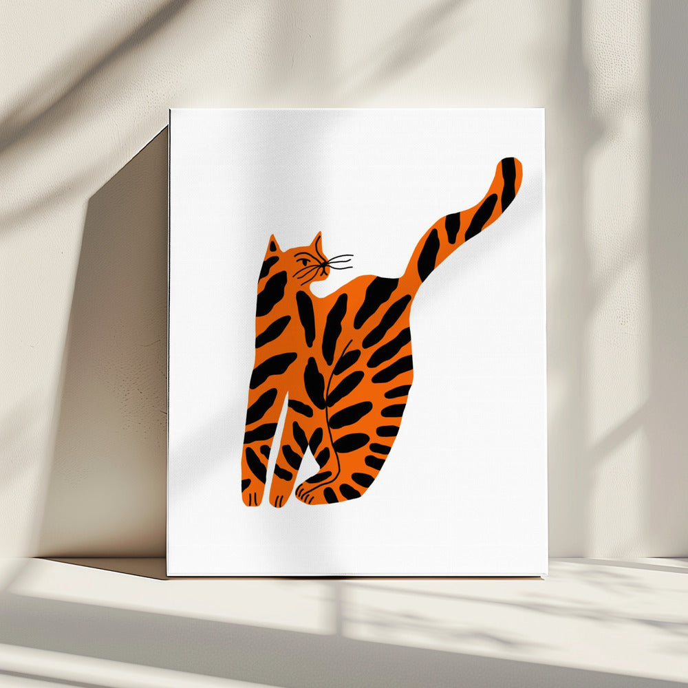 Tiger Cat | Canvas