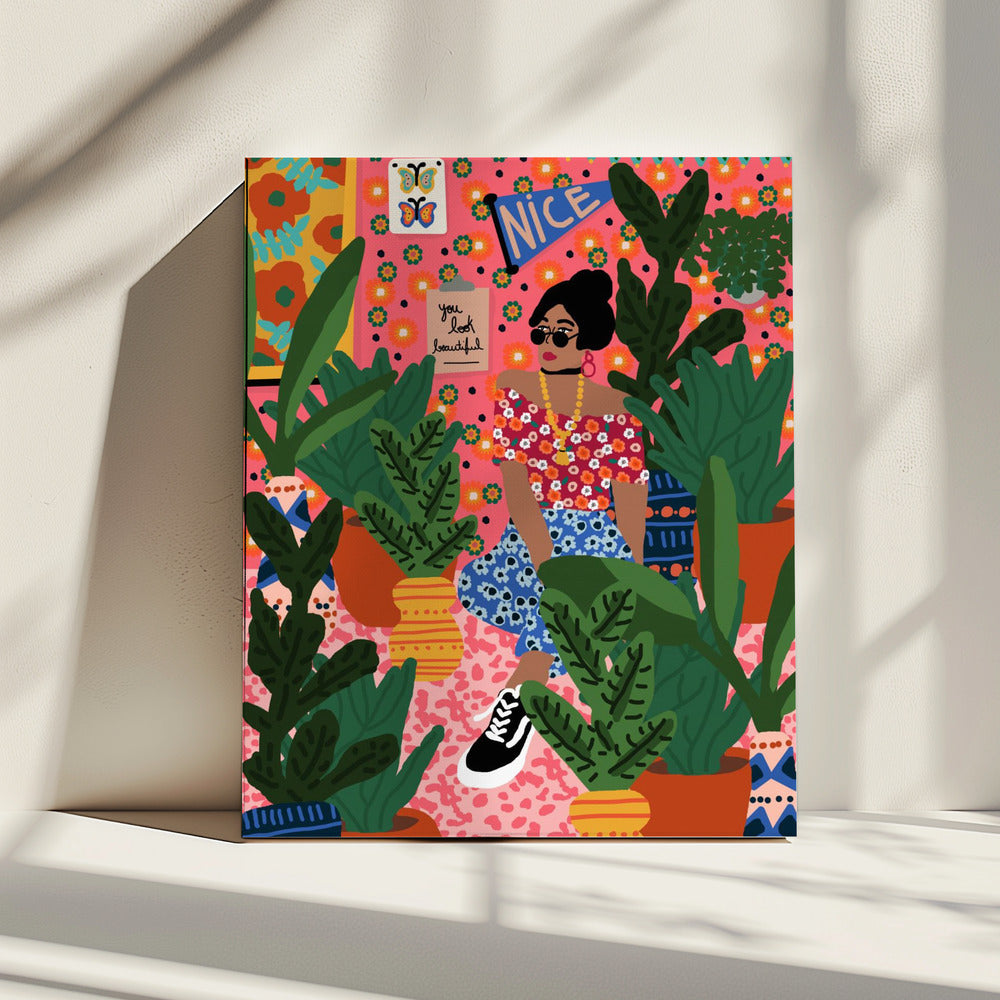 Floral Student Room | Canvas