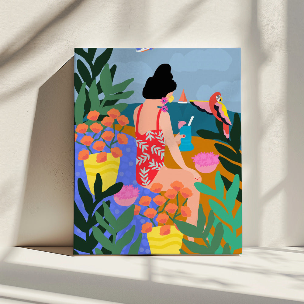 Tropical Vacation | Canvas