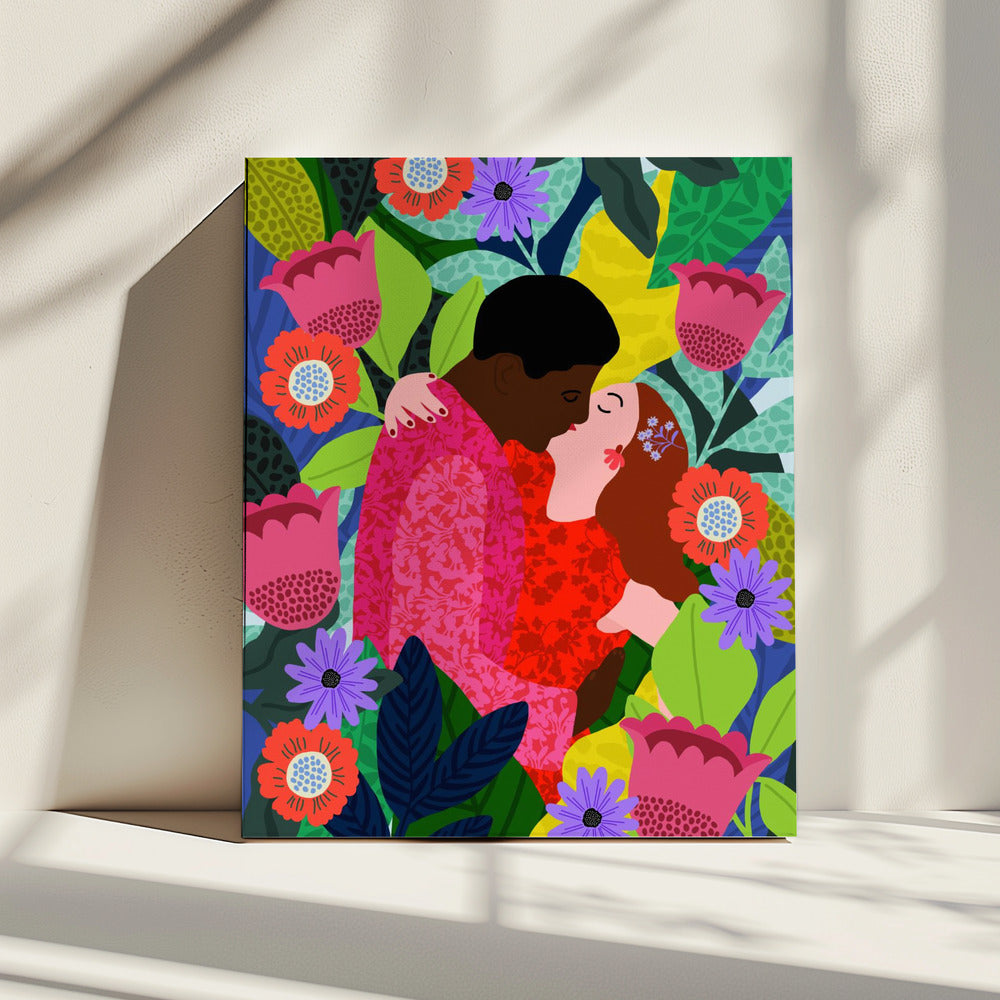 Floral Kiss | Canvas