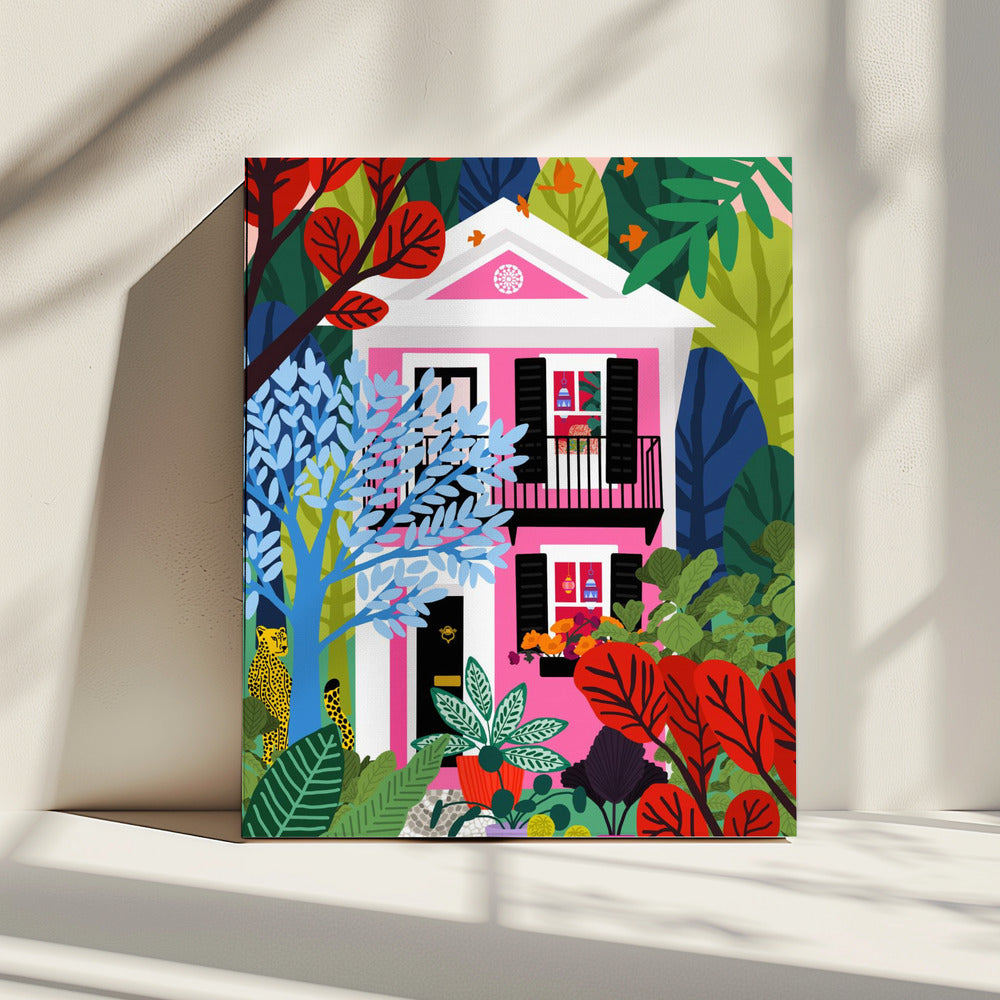 House In the Woods | Canvas