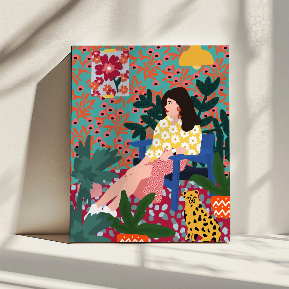 Floral daydreaming | Canvas