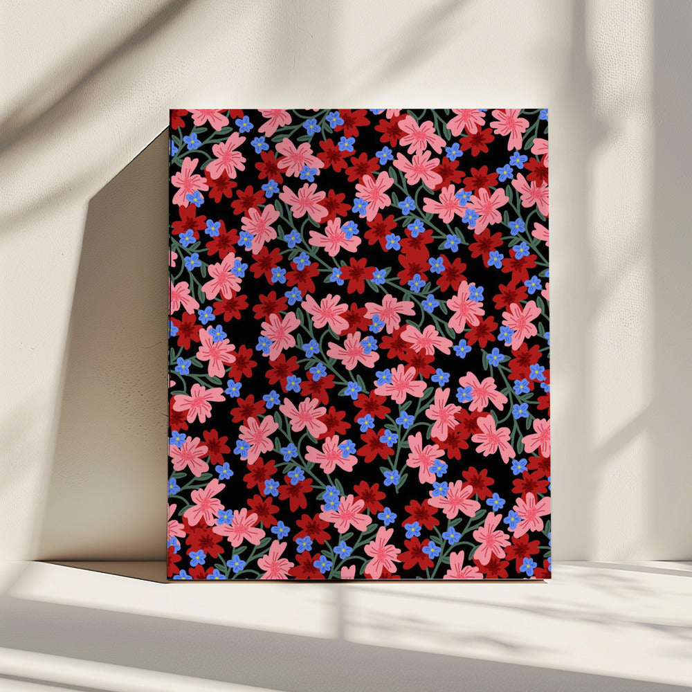 9933x14043 Din 50 Romantic Floral | Canvas