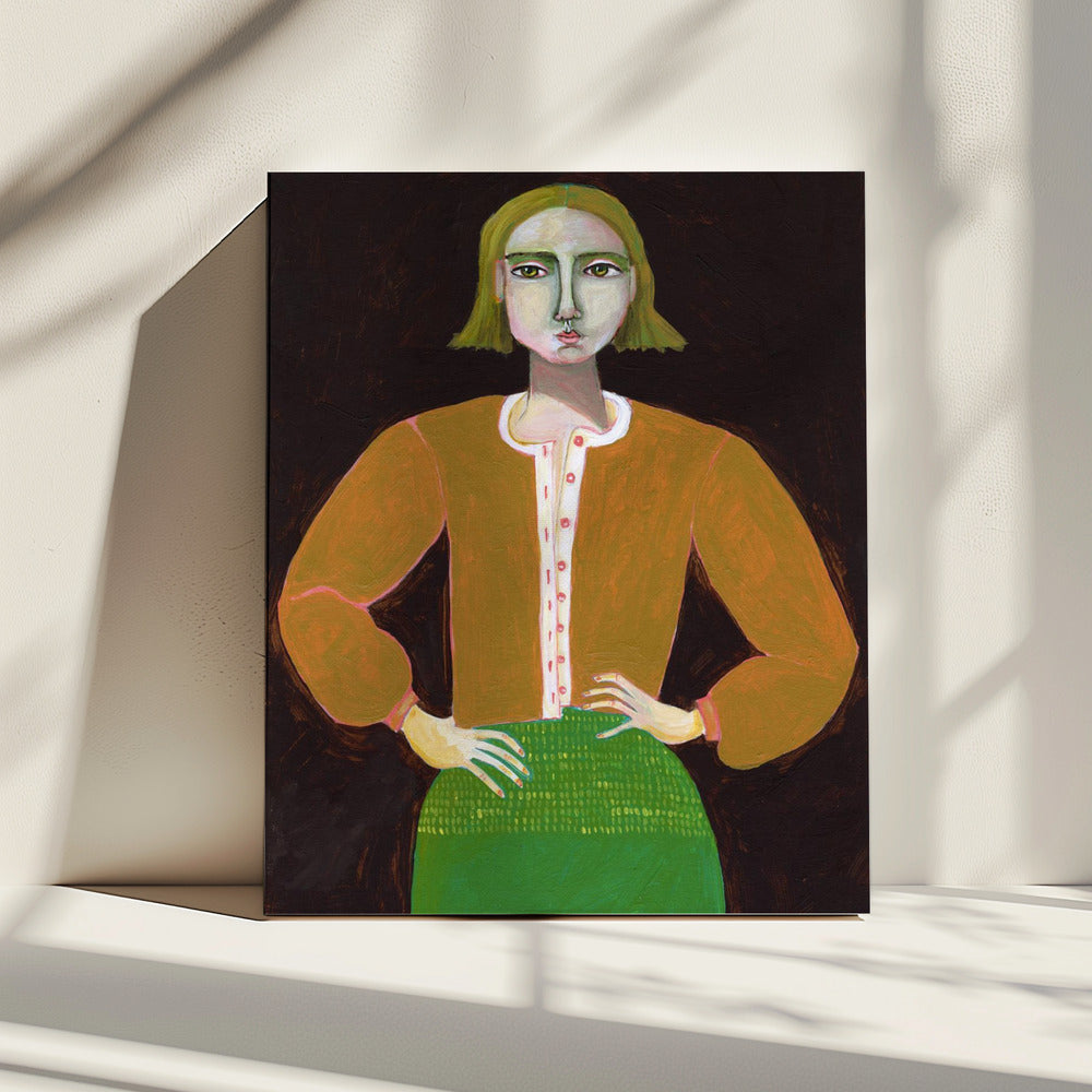 Determined Woman | Canvas