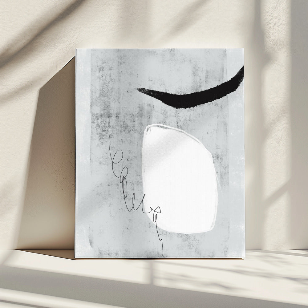 Minimalist Design With Gray Tones | Canvas