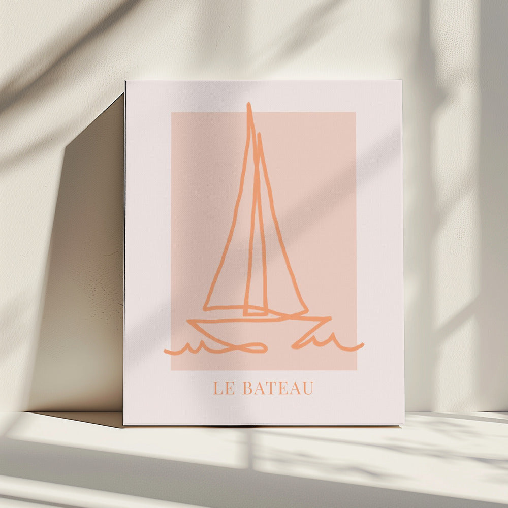 Le Bateau Corall | Canvas