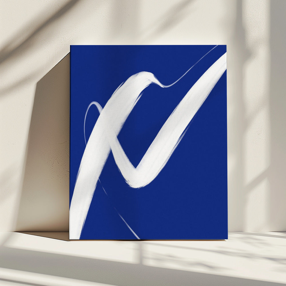 Blue Whirl Dance | Canvas