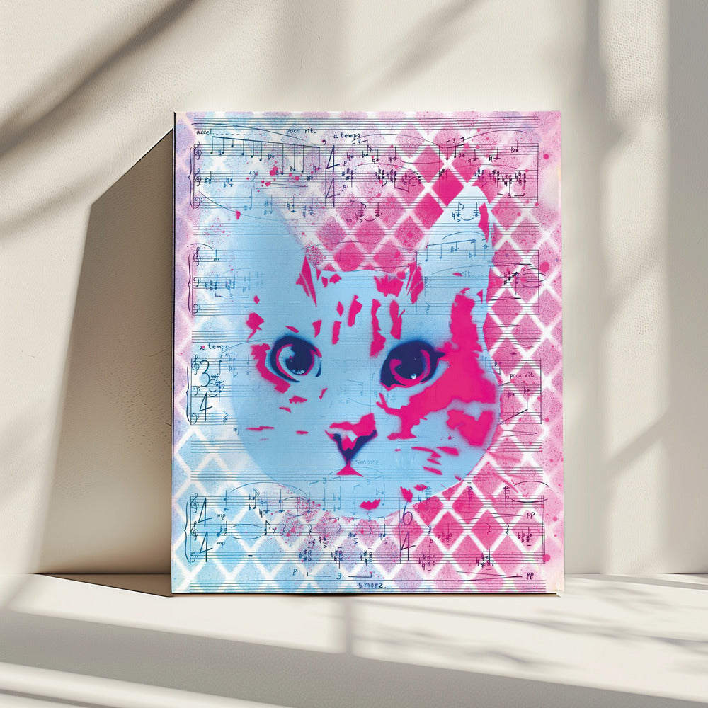 Musical Cat | Canvas