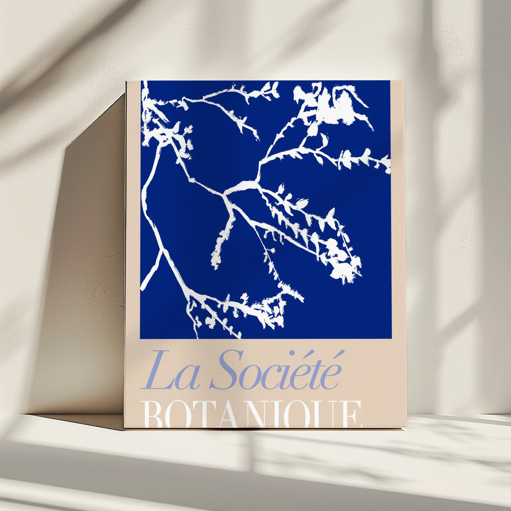 La Société Botanique White Flower 2 | Canvas