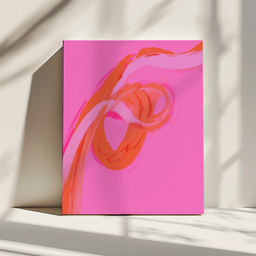 Vibrant Swirl Motion | Canvas