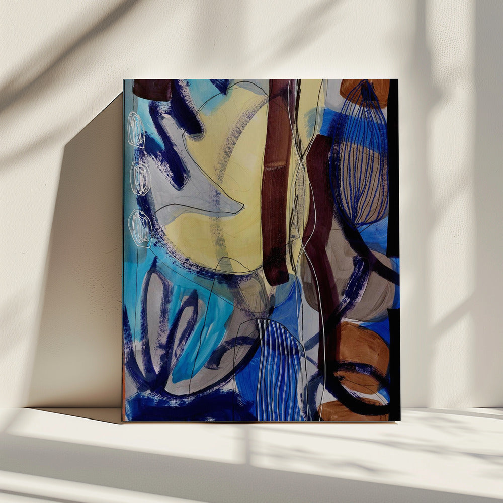 Little Fish, Big Fish I | Canvas