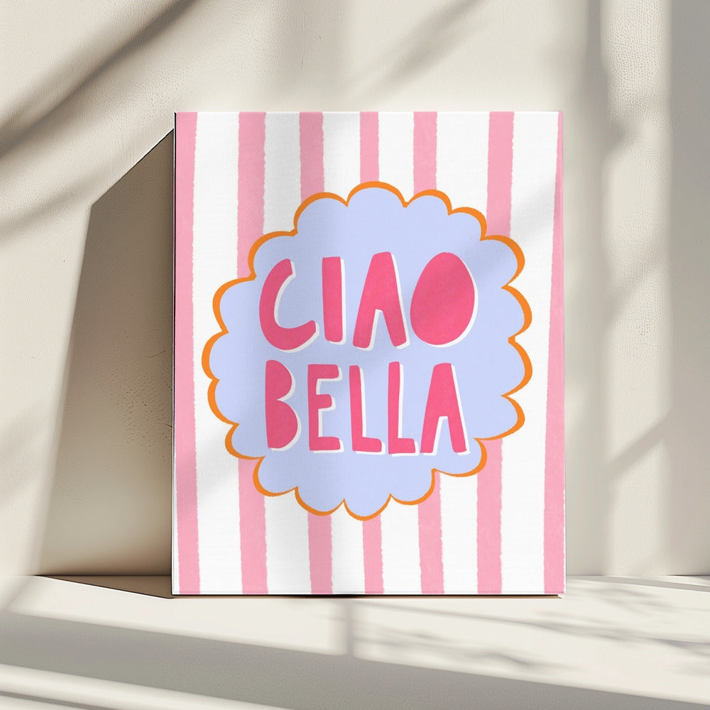 Pink Greetings | Canvas