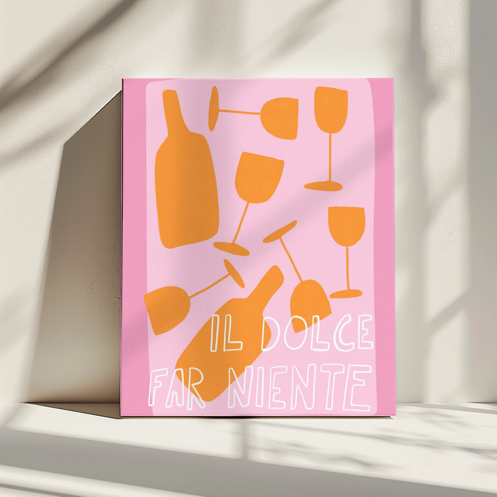 Elegant Leisure Vibes | Canvas