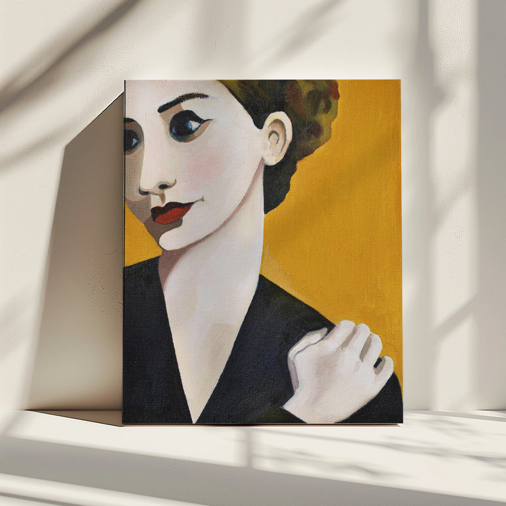 Woman Ochre | Canvas