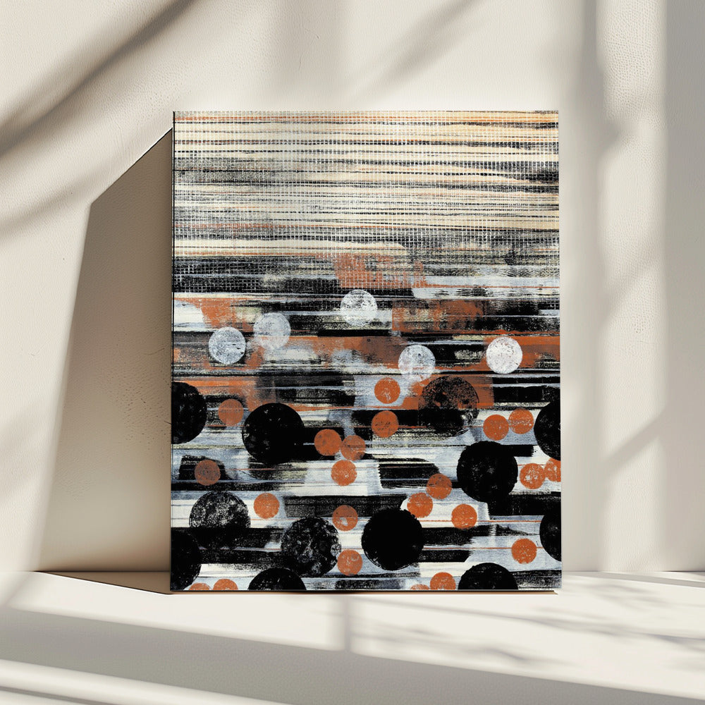 Rhythmic Dotscape | Canvas