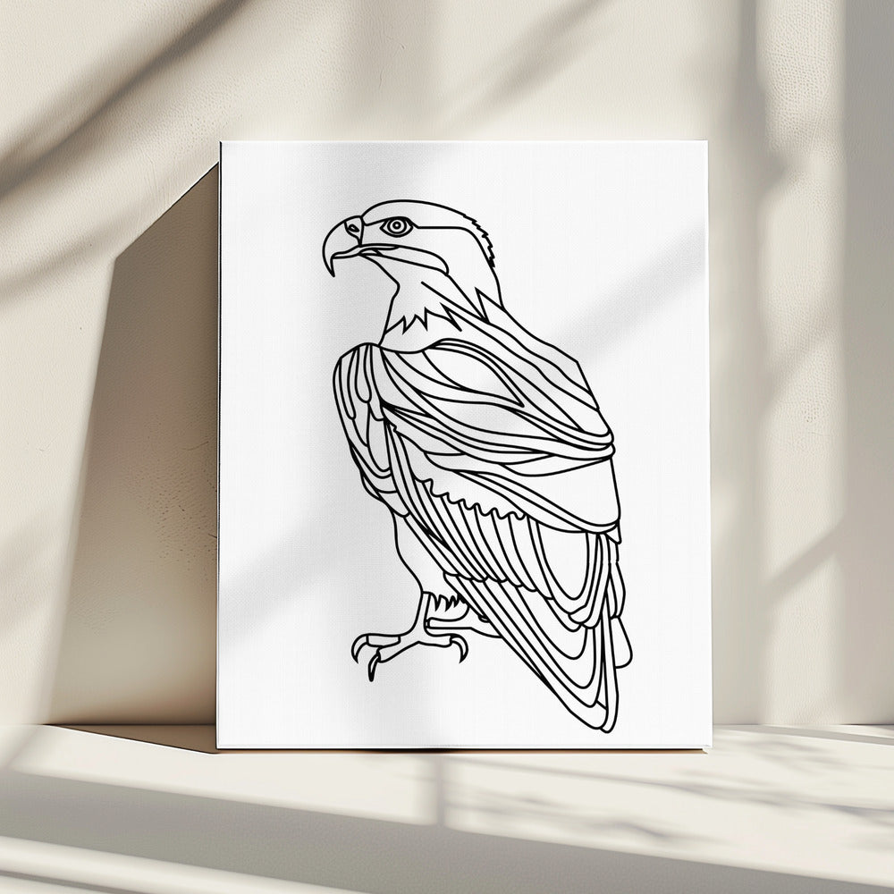 Line Eagle | Canvas